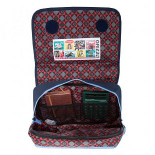 Детский рюкзак для мальчика GRIZZLY RK-997-1 dark blue/blue/lime