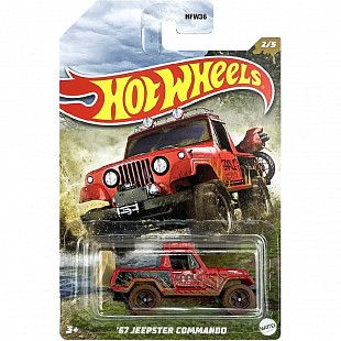 Машинка Hot Wheels 67 Jeepster Commando 2/5 (HFW36 HDH08)