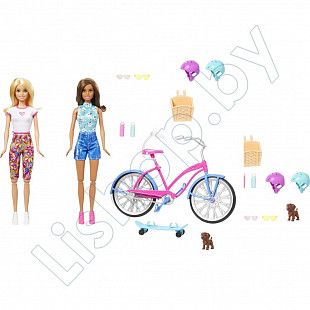 Игровой набор Barbie Malibu & Brooklyn Summer Fun Set (HJY84)