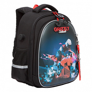 Рюкзак школьный GRIZZLY RAz-187-7 /1 black