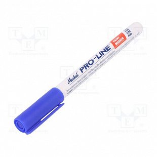 Маркер промышленный перманентный Markal Pro-Line Fine blue 96875