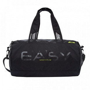 Спортивная сумка GRIZZLY TU-918-2 black/lime