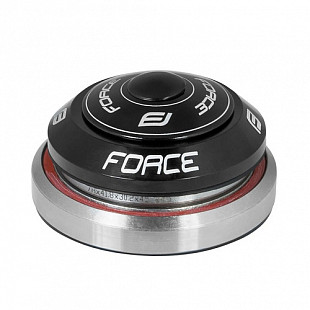 Рулевая колонка Force коническая интегрированная 1 1/8''-1 1/2' 15103 black