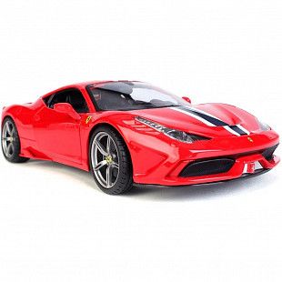 Коллекционная машина Bburago Ferrari 458 (18-16002) red
