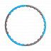 Обруч массажный Starfit Core HH-108 разборный с мягкими шариками grey/blue Обруч массажный Starfit Core HH-108 разборный с мягкими шариками grey/blue