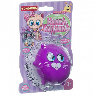 Мякиш-антистресс Bondibon Чудики Мялка-Кидалка Киса ВВ4293