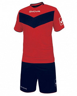 Футбольная форма Givova Vittoria Mc Kitt04 red/blue