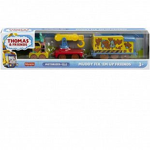 Паровозик Thomas & Friends Muddy Fix 'em Up Friends (HFX97 HHN43)