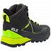 Водонепроницаемые кроссовки мужские Jack Wolfskin Cascade Hike Xt Texapore Mid M black / lime
