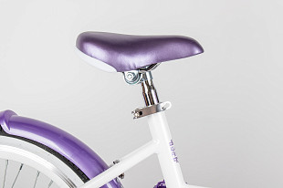 Велосипед Tech Team Merlin 20" 2021 white/purple