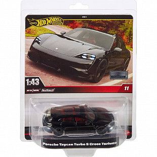 Машинка Hot Wheels Premium Porsche Taycan Turbo S (HWT10)