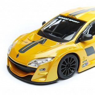 Коллекционная машина Bburago 1:24 Renault Megane Trophy (18-22115) yellow