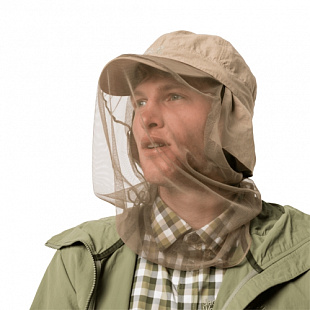 Кепка мужская Jack Wolfskin Lakeside Mosquito Cap sand dune