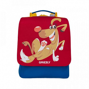 Детский рюкзак GRIZZLY RK-998-1 red/blue