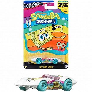 Машинка Hot Wheels Spongebob Second Wind (GDG83 HRV55)