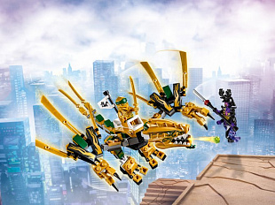 Конструктор LEGO Золотой Дракон 70666