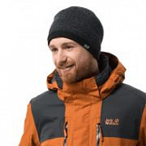 Шапка мужская Jack Wolfskin Stormlock Foggy Cap black 1906241-6000561