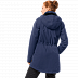 Пальто женское Jack Wolfskin Madison Avenue Coat lapiz blue