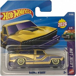 Машинка Hot Wheels Базовой коллекции Bounce'n Bass 17/250 (5785 JJH32) mainline 2025