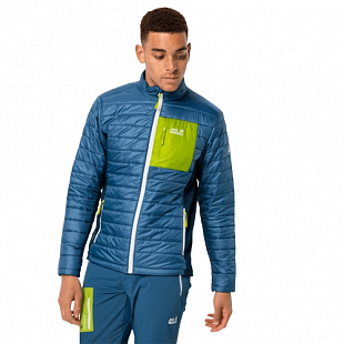 Ветрозащитная утепленная куртка мужская Jack Wolfskin Routeburn Jacket M indigo blue