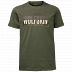 Футболка мужская Jack Wolfskin Slogan T Men woodland green