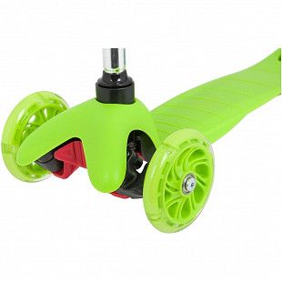 Самокат-кикборд Novatrack Disco-kids Basic 120H.DISCOKIDS.GN20 green