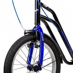 Самокат внедорожный Novatrack City Line Black 18/14" 18STAMPN1CL.BK8