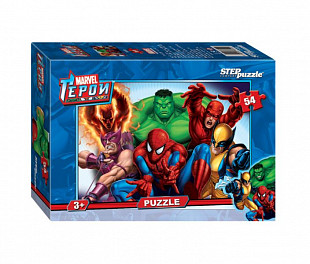 Мозаика Step Puzzle 54 Marvel 71105