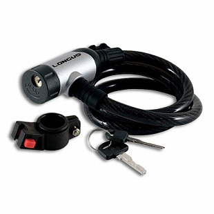 Велозамок Longus 12/900мм (Silver Smoke) 3550005