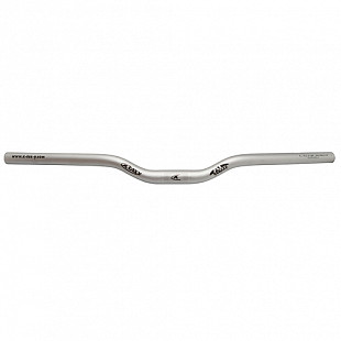 Руль X-TAS-Y t6 25,4мм изгиб 10* l=625мм h=30 silver ZTB16186