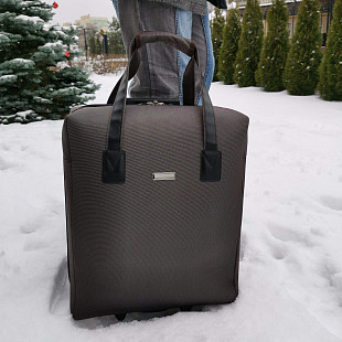 Дорожная сумка на колесах Polar П7090 brown