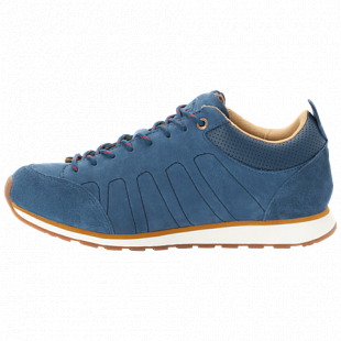 Полуботинки мужские Jack Wolfskin Mountain Dna Lt Low M dark blue / red