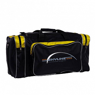 Дорожная сумка Polar 6008с black/yellow