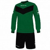 Футбольная форма Givova Kit Olimpia KITC44 green/black