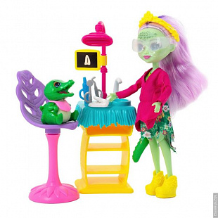 Игровой набор Enchantimals со зверюшкой Стоматология FCC62 GFN55	