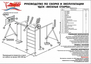 Уличный детский спортивный комплекс Absolute Champion Веселые Старты-1