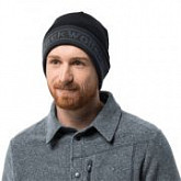 Шапка Jack Wolfskin Pride Knit Cap black 1907261-6000