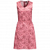 Платье летнее женское Jack Wolfskin Tioga Road Print Dress rose quartz all over