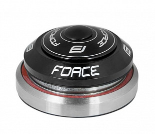 Рулевая колонка Force коническая интегрированная 1 1/8''-1 1/2' 15103 black