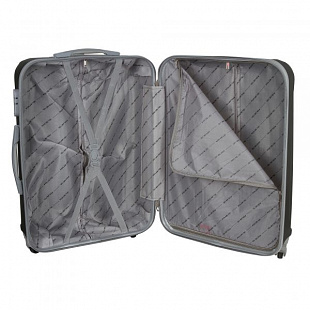 Чемодан малый Polar 20" 3-ой Р22032-06 dark grey