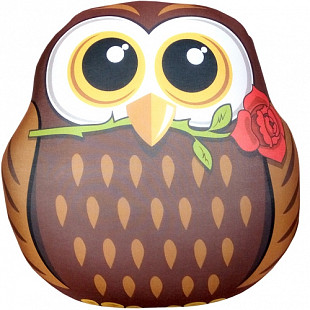 Мягкая игрушка Мнушки Сова с цветком T3500C1711A027BR