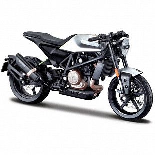 Масштабная модель мотоцикла Maisto 1:18 Husqvarna Motorcycles Vitpilen 701 (39300 20-18854) Silver НОВОЕ ПОСТУПЛЕНИЕ