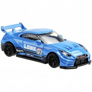Машинка Hot Wheels Базовой коллекции Lb-Silhouette Works GT Nissan 35Gt-RR Ver.2 204/250 (5785 GRX63)