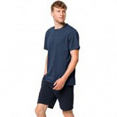 Футболка мужская Jack Wolfskin Hydropore Xt Men dark indigo