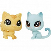 Фигурки Littlest Pet Shop Китти Фон Грей и Флаффи Кэтсон (B9389)