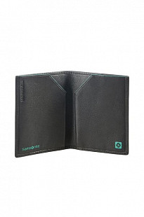 Портмоне Samsonite Card Holder CC7-19725 Black/Blue