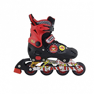 Роликовые коньки Vimpex Sport PW-126 CJ red