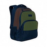 Рюкзак для мальчика GRIZZLY RU-924-2 blue/khaki
