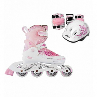 Роликовые коньки Maxcity Caribo combo girl