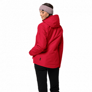 Куртка женская Jack Wolfskin Iceland Voyage 3In1 Women red fire